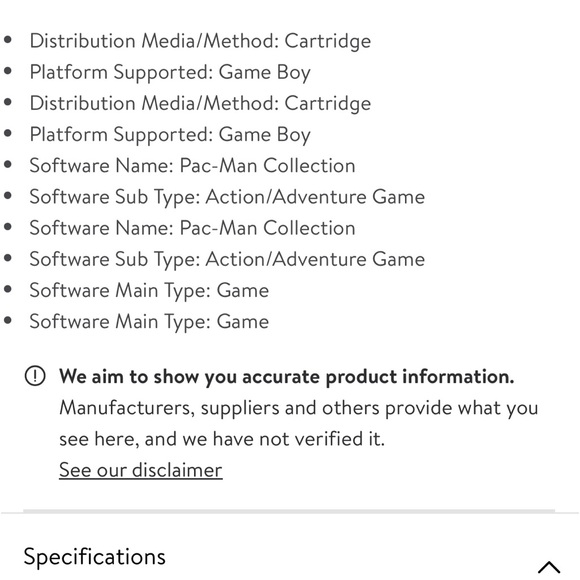 Nintendo Gameboy Advance pac-man collection - Picture 5 of 6